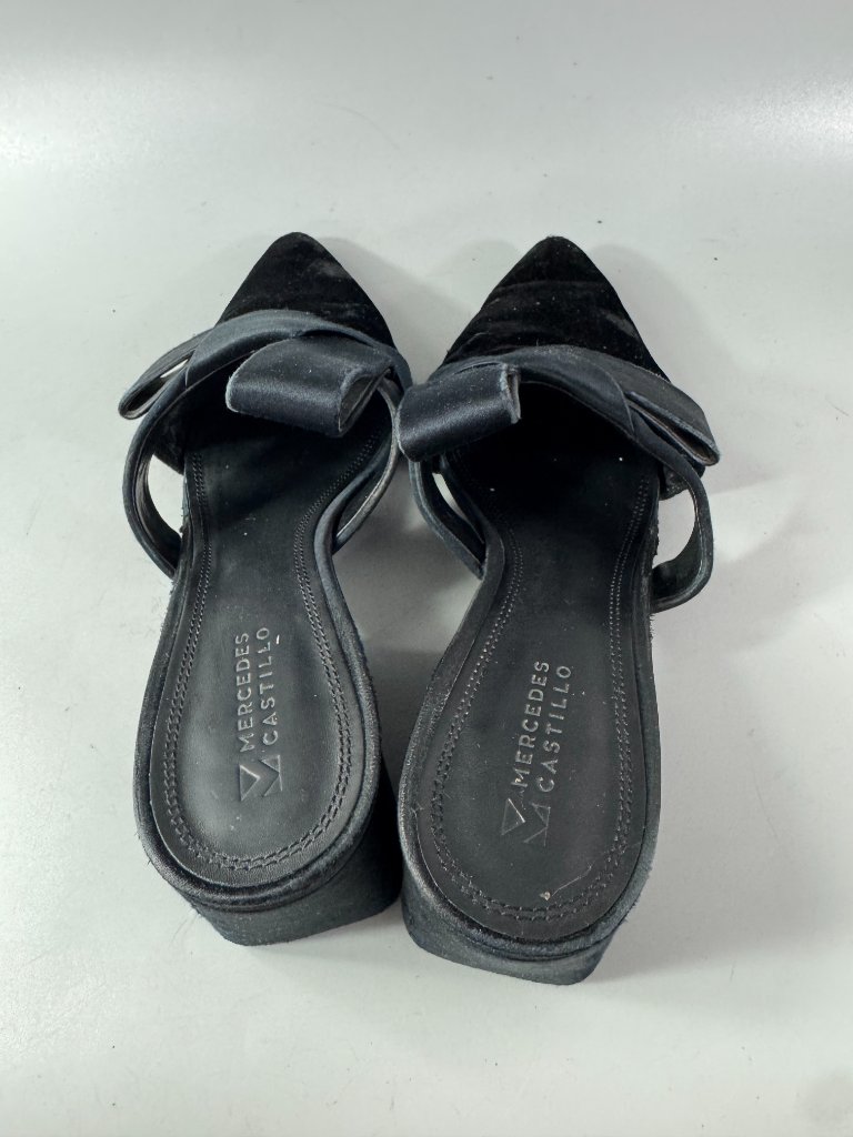 Mercedes Castillo Velvet Bow Accents Mules, Size 8 1/2 — image 7 of 8